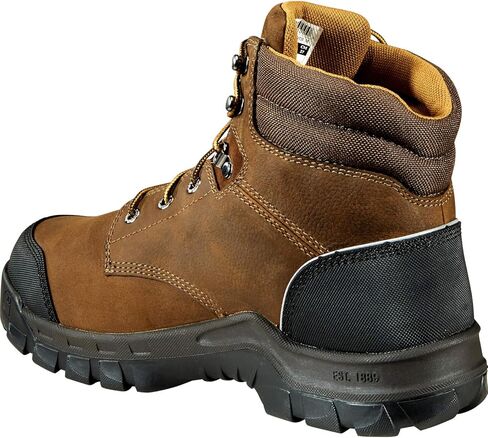 Carhartt Men's Rugged Flex 6" Waterproof Met Guard Comp Toe Work Boot CMF6720, Brown, 9W in Saudi Arabia