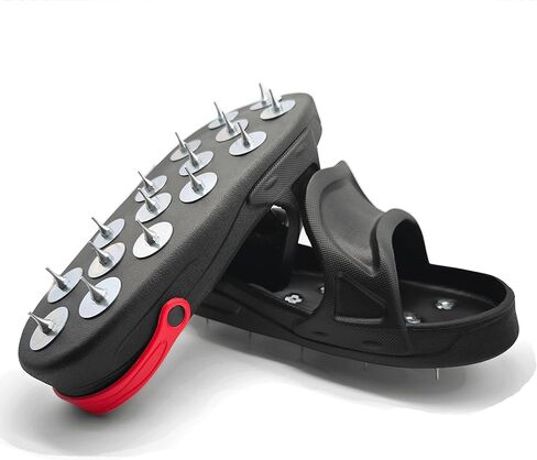 Sharp Spiked Style Shoes for Epoxy Flooring Coatings Spiked Shoes Safe Walking on Floor Leveling Materials Self Leveling Cement Epoxy Topcoats Concrete Resin in Kuwait