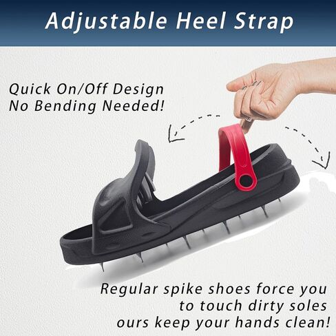 Sharp Spiked Style Shoes for Epoxy Flooring Coatings Spiked Shoes Safe Walking on Floor Leveling Materials Self Leveling Cement Epoxy Topcoats Concrete Resin in Kuwait