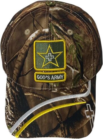 God’s Army Embroidered Baseball Cap – Faith-Inspired Adjustable Dad Hat in Saudi Arabia