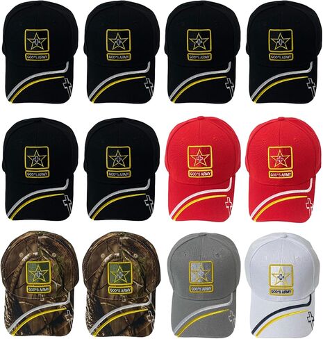 God’s Army Embroidered Baseball Cap – Faith-Inspired Adjustable Dad Hat in Saudi Arabia