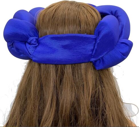 Exaggerated Big Braid Head Band African Raw Silk Turban Cap for Women Nigeria Wedding Party Headpiece Female Headband in Saudi Arabia