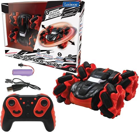 LEXiBOOK, Crosslander Butterfly, My Remote Control Flying Butterfly, Multidirectional Flight up to 12km/h (7 mph), Loopings, Remote Control with 2 Control Modes, Sound and Light Effects, Pink, RCBUT in Kuwait