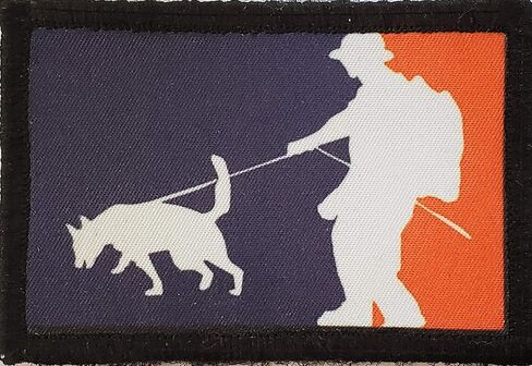 Redheaded Tshirts - Major League K9 Morale Patch - 2x3 Hook Patch - Made in The USA in Saudi Arabia