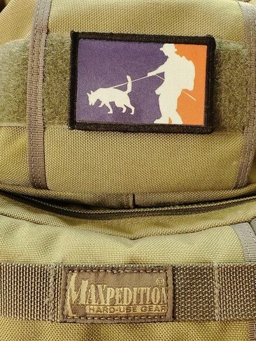 Redheaded Tshirts - Major League K9 Morale Patch - 2x3 Hook Patch - Made in The USA in Saudi Arabia