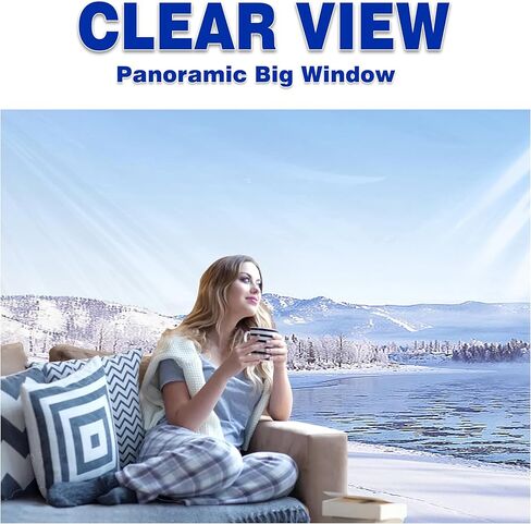 SCOCANOPY Clear Window Sidewall for 10x10 Canopy Frame, 3 Pack Sunwalls Only,(White) in Saudi Arabia