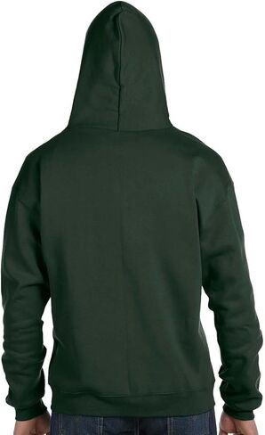 Champion Double Dry Action Fleece Full Zip Hood_Charcoal Heather_M in Saudi Arabia