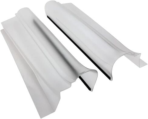 C8 Corvette Clear Door Sill Protectors - Door Protector Plates for 2020-2024 Stingray, Z51, Z06, E-Ray Corvettes in Saudi Arabia