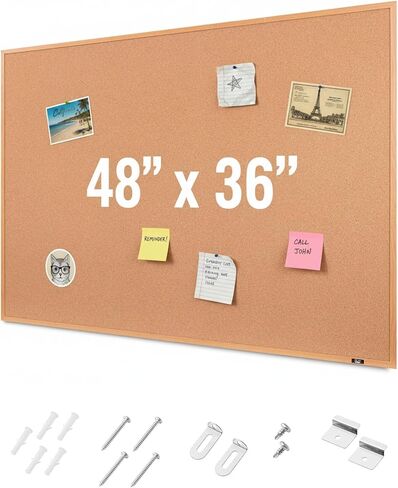 Mr. Pen- Cork Board ، 24 "X36" ، لوحة Cork Framed ، لوحة دبوس الدفع للجدران مع الإطار ، لوحة Cork Office ، Bulliten Board ، Corkboards for Wall in Saudi Arabia