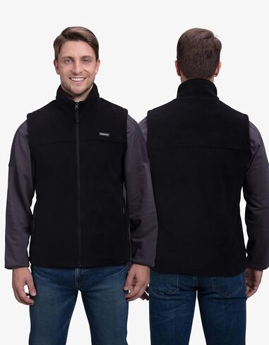 Heated Vest for Men, Fleece Vest with 12000mAh Battery Pack, Rechargeable Heated Jacket Indoor Outdoor Hunt Camp in Saudi Arabia