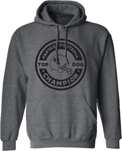 FANTASY FOOTBALL CHAMPION Adult Hooded Sweatshirt in Saudi Arabia