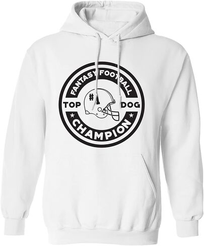 FANTASY FOOTBALL CHAMPION Adult Hooded Sweatshirt in Saudi Arabia