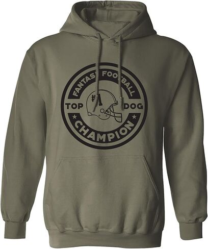FANTASY FOOTBALL CHAMPION Adult Hooded Sweatshirt in Saudi Arabia
