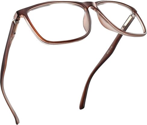 2SeeLife Durable Large TR-90 Reading Glasses for Men – Medium-Wide Fit, Flexible Sturdy Frame, Spring Hinges, Premium Readers, Black Matte, +0.50 in Saudi Arabia