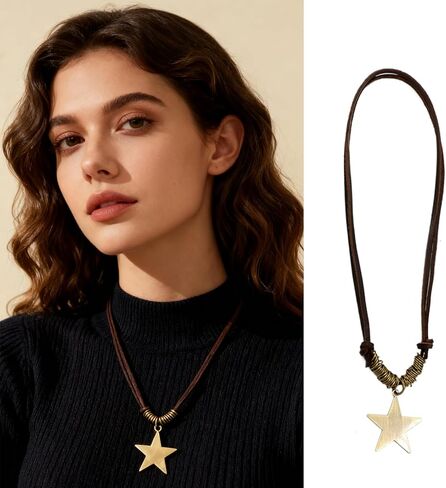 مجموعة إكسسوارات 4 قطع من إكسسوارات Grunge Emo، قبعة صغيرة محبوكة على شكل قطة وقفازات ممزقة بدون أصابع، قلادة أساور Y2k Fairycore للنساء باللون الكاكي in Kuwait