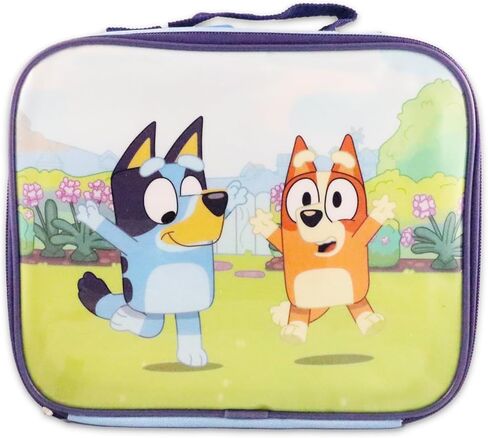 Bluey Backpack with Lunch Box for Kids - Bundle with 16" School Bag, Lunch Box, Stickers, Water Bottle, and More | Bluey School Supplies for Boys, Girls in Saudi Arabia