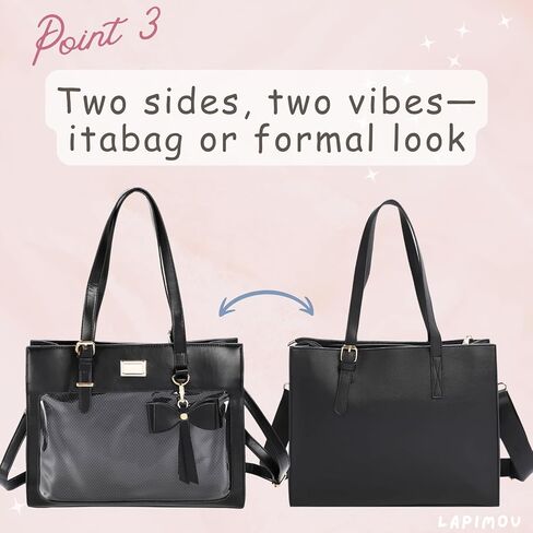 Ita Bag Kawaii لطيف حقيبة الكتف حقائب عرض دبوس أكياس مع إدراج Cutecore Kawaiicore Crossbody محفظة أنيمي in Kuwait
