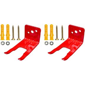 دعامة طفاية حريق عالمية، حوامل وأقواس طفاية حريق تصل إلى 40 رطلاً، مناسبة لخزانة طفاية الحريق الكبيرة والصغيرة، حامل لطفايات المواد الكيميائية والمياه الجافة (20 عبوة) in Kuwait