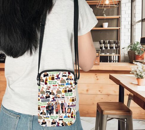 G2TUP Dunphy Family Crossbody Bag Phil & Claire Dunphy Fans Gift What The Plan حقيبة كتف فيل سلع عائلة بريتشيت in Kuwait
