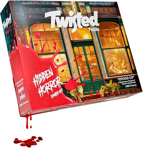 Hidden Horror Series: Unwelcome Guests, 1000 Piece Adult Jigsaw Puzzle, A Scare for Those Who Dare in Saudi Arabia