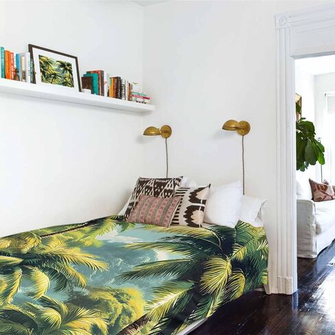 Tapestry Wall Hanging Summer Palm Trees Forest Green Room Decor Tapestries for Bedroom Living Room College Dorm Aesthetic Large 59x79 Inch in Saudi Arabia