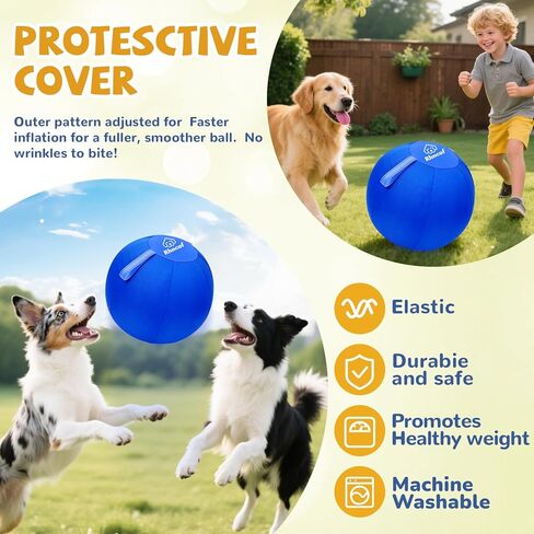 Herding Ball for Dogs，25" Large Durable Dog Herding Ball for Australian Shepherds, Border Collies, German Shepherds Dog Training Toy for Active Breeds in Saudi Arabia