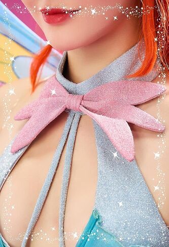 Micotaku Winx Club Enchantix Women's Bloom Cosplay Costume with Wings in Saudi Arabia