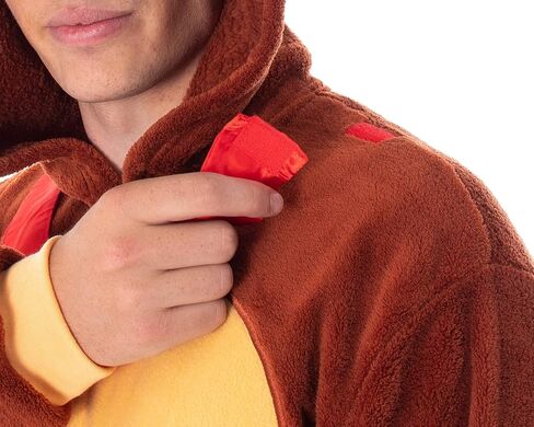 Seven Times Six Donkey Kong Adult Microfleece Costume Kigurumi Union Suit One-Piece Pajama Outfit in Saudi Arabia
