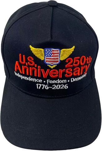 250 Anniversary USA Hat Unisex Embroidered Baseball Cap Patriotic Trucker Hats for Men Women Adjustable Ball Cap Gift in Saudi Arabia