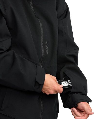 سترة Volcom للرجال برايتون بسحاب كامل على الجليد - قماش مطاطي، Zip Tech®، طبقات مبطنة بالكامل in Saudi Arabia