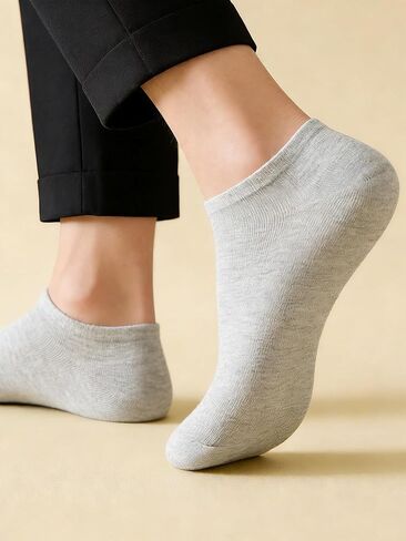 5 Pairs Non Slip No Show Ankle Socks for Men/Women, Breathable Comfor Low Cut Athletic Sock in Saudi Arabia