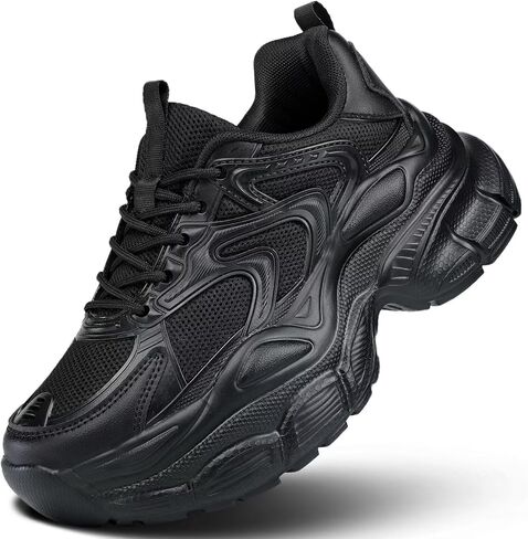 Womems Walking Shoes Running Tennis Fashion Chunky Sneakers Athletic Gym Workout Comfortable Breathable Lightweight in Saudi Arabia