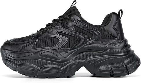 Womems Walking Shoes Running Tennis Fashion Chunky Sneakers Athletic Gym Workout Comfortable Breathable Lightweight in Saudi Arabia