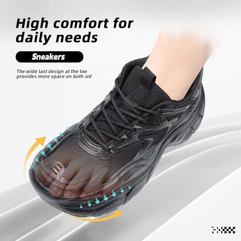 Womems Walking Shoes Running Tennis Fashion Chunky Sneakers Athletic Gym Workout Comfortable Breathable Lightweight in Saudi Arabia