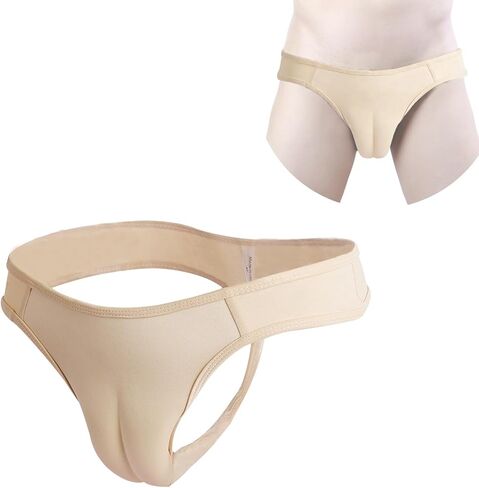 Mens Crossdresser Panties Cotton Briefs Hiding Gaff Thongs Transgender Tucking Underwear Sissy Lingerie in Saudi Arabia