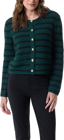 Gloria Vanderbilt Womens Lorin Long Sleeve Button Front Cardigan Standard in Saudi Arabia