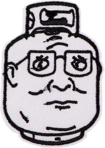 King of The Hill Hank Propane Tank Bobby Peggy Cartoon Comedy TV Show 2.8 بوصة حديد على رقعة للملابس in Kuwait