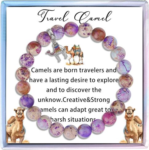 MollyQueen Camel Bracelet for Women Camel Gifts Camel Jewelry Camel Inspirational Gift Camel Lover Gift in Saudi Arabia