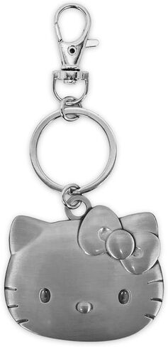 Hello Kitty Metal Keychain Set - Bundle with Sanrio Keychain for Purses, Bags, Backpacks, More Plus Decals | Hello Kitty Metal Bag Clip in Saudi Arabia