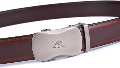 Men's Belt Ratchet Belt Of Genuine Leather For Men's Dress,Size Customized in Saudi Arabia