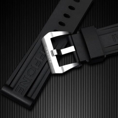 Pre-V Screw Buckle Replacement For Panerai Pam 40mm Fits Rubber Leather Strap Band Stainless Steel 20mm in Saudi Arabia