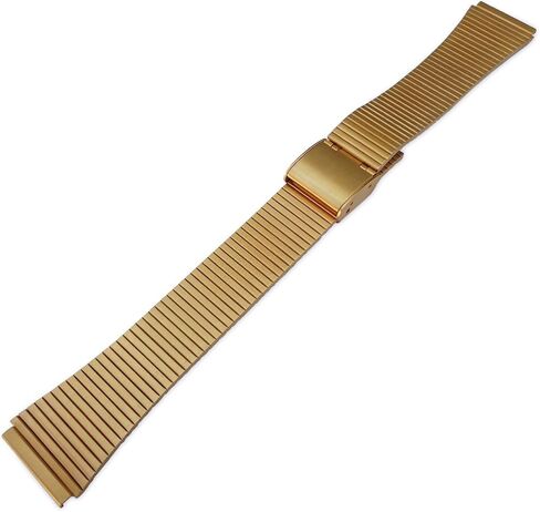 Vintage Classic Gold Clip 18MM Watch Band in Saudi Arabia