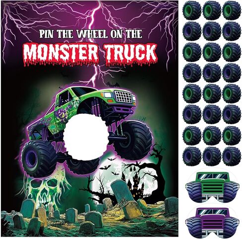 Faccito Hawaiian Theme Party Game Pin The Coconut on The Palm Tree Hawaii Tropical Pin Game Luau Party Supplies with 24 Pcs Coconut Stickers for Hawaiian Summer Beach Birthday Tiki Pool Party in Kuwait