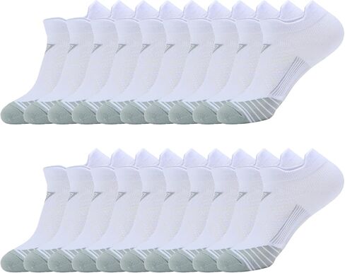 10Pairs Men's Socks, Comfortable, Moisture-Wicking, Sports Short Socks in Saudi Arabia