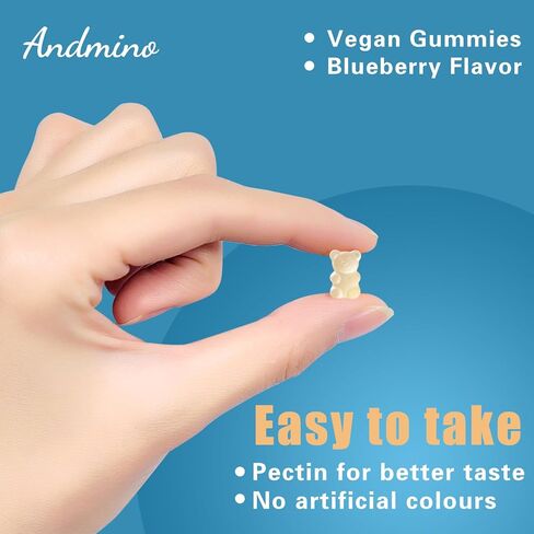 L ليسين + علكة مونولورين 1000 مجم، مع تريهالوز، لدعم المناعة وصحة الفم، للبالغين والأطفال، نباتي، غير معدل وراثيًا، خالي من الغلوتين، نكهة التوت الأزرق، 60 in Kuwait