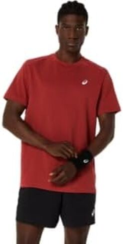 ASICS Men's Court Short Sleeve TOP Tennis Apparel in Saudi Arabia