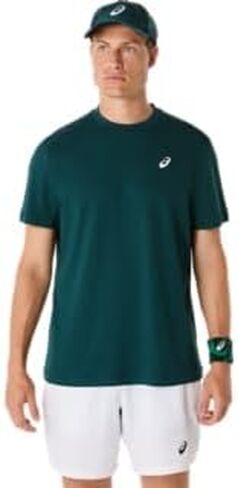 ASICS Men's Court Short Sleeve TOP Tennis Apparel in Saudi Arabia