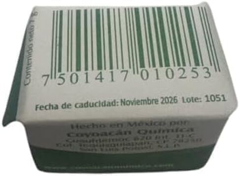 Magnesium Carbonate Cubes 7g | Pack of 4 | Pure, Vegan, Gluten-Free & Non-GMO Supplement | Made in Mexico | Carbonato de Magnesio Hecho en México | LENICO in Saudi Arabia
