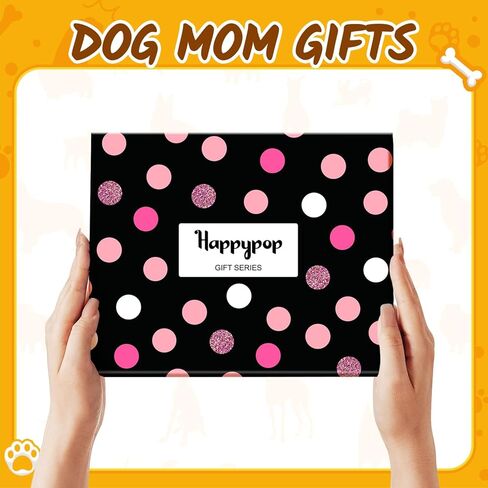 HAPPYPOP Dog Mom Gifts for Women - Funny Dog Lover Socks for Women Girls, Pet Mom Mother Gifts in Saudi Arabia