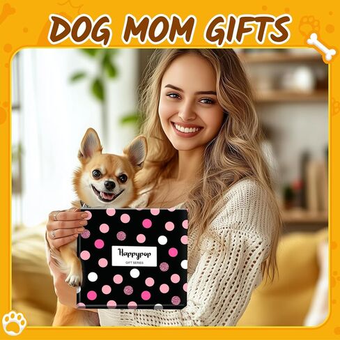 HAPPYPOP Dog Mom Gifts for Women - Funny Dog Lover Socks for Women Girls, Pet Mom Mother Gifts in Saudi Arabia